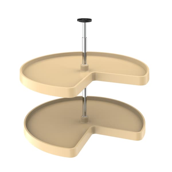 Rev-A-Shelf Plastic; Steel, Almond, 28 in W, 26 in H, 28 in D 3472-28-15-52 - main